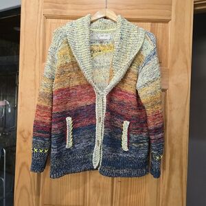 Pilcro Multicolor Knit Cardigan